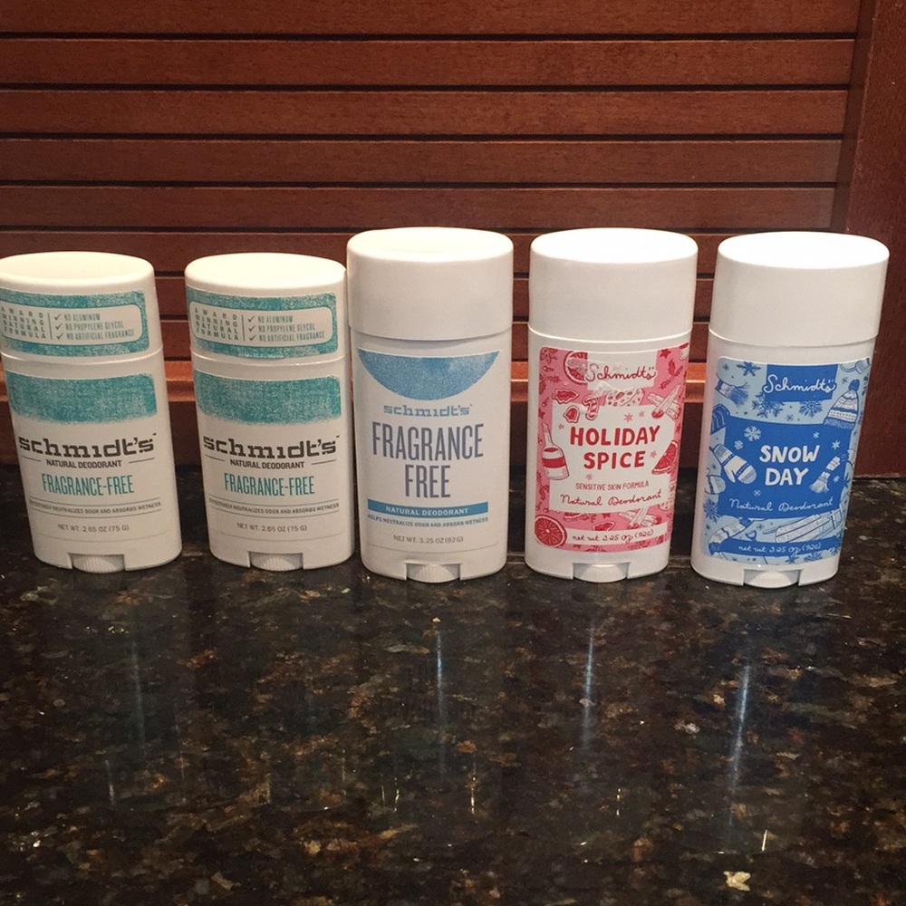 Schmidt’s deodorant lot